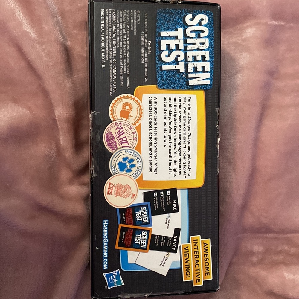 New Stranger Things Screen Test game. - Picture 3 of 3